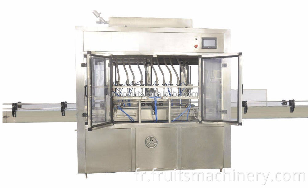 automatic liquid pet bottle filling capping and labeling machine